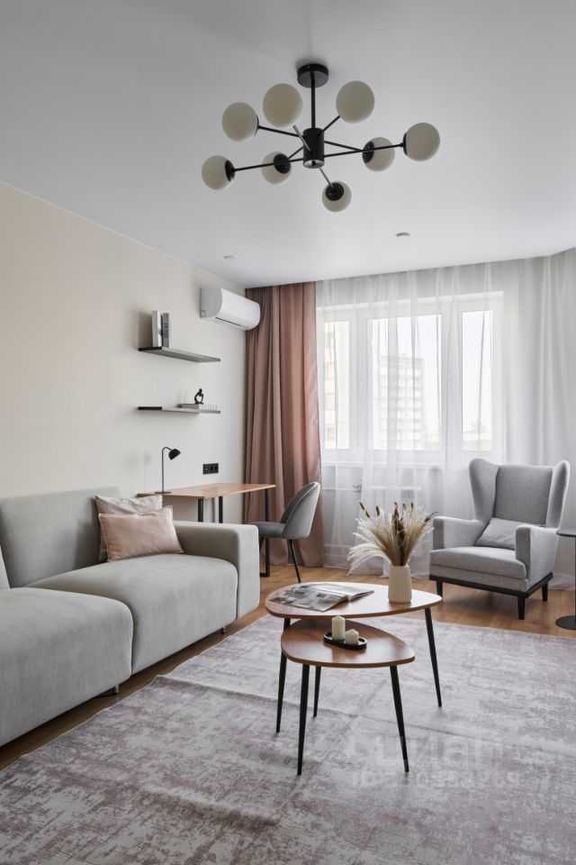 2-комнатная квартира, 60,1 м² — фотография 3