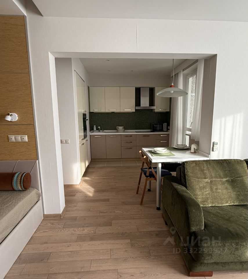 1-комнатная квартира, 41,8 м²