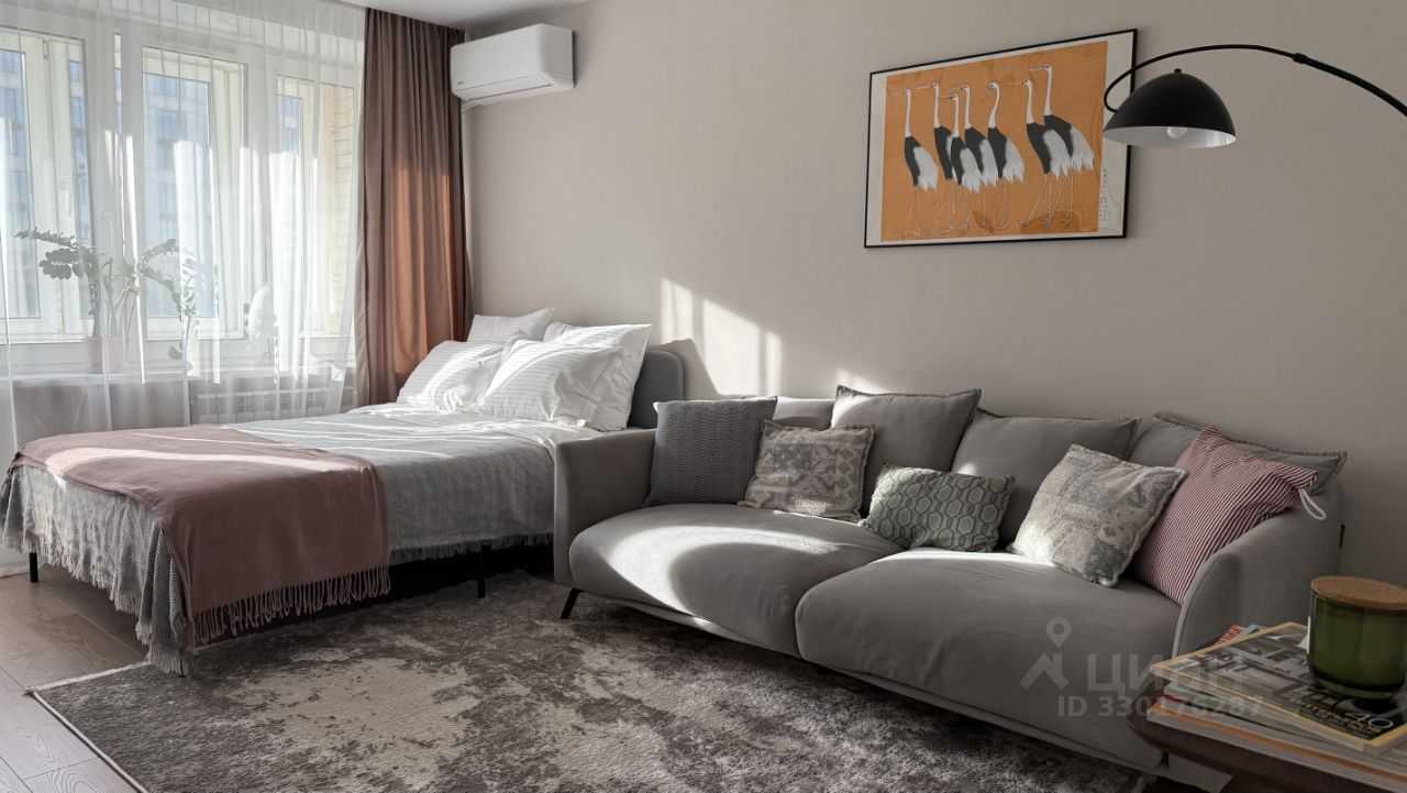 1-комнатная квартира, 38 м²