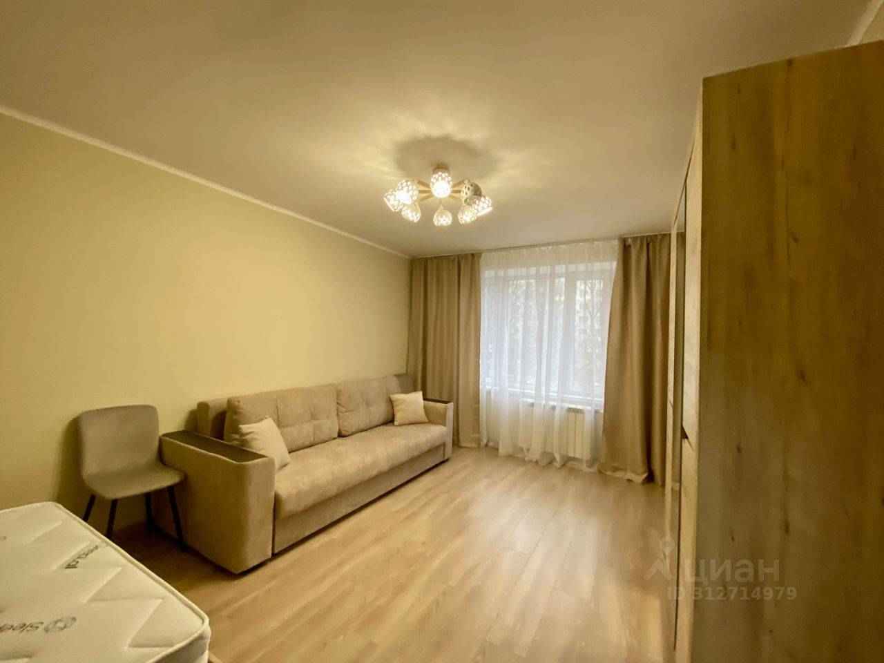 1-комнатная квартира, 35 м²