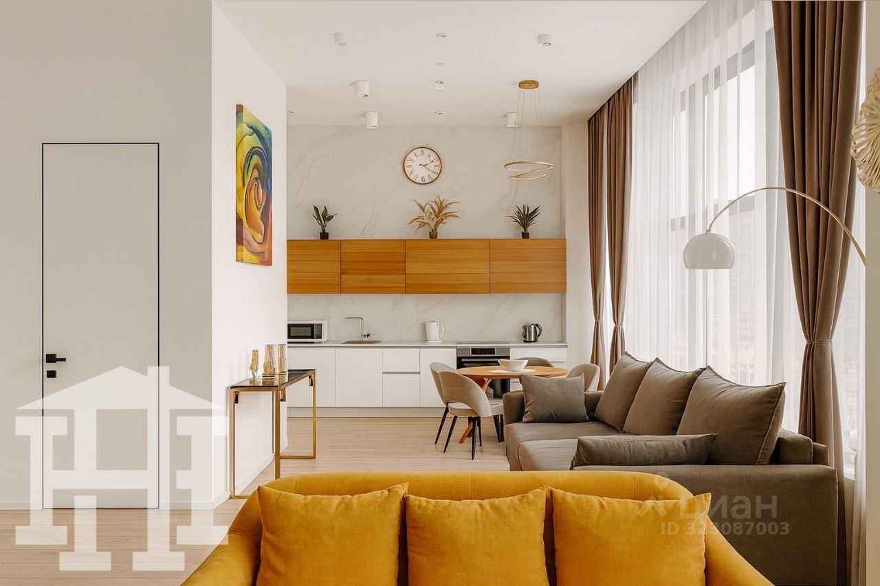 2-комнатная квартира, 55 м² — фотография 2