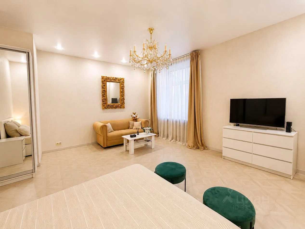 1-комнатная квартира, 54,4 м² — фотография 2