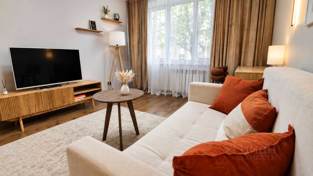 1-комнатная квартира, 33 м² — фотография 2