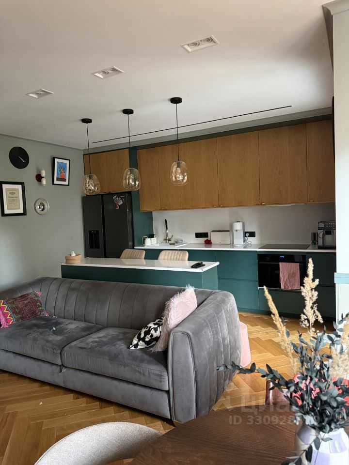 3-комнатная квартира, 96 м²