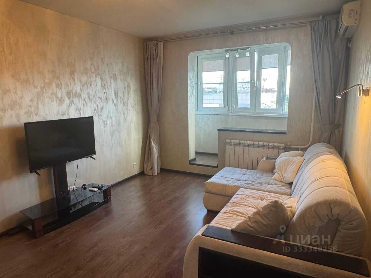 1-комнатная квартира, 38,4 м² — фотография 3