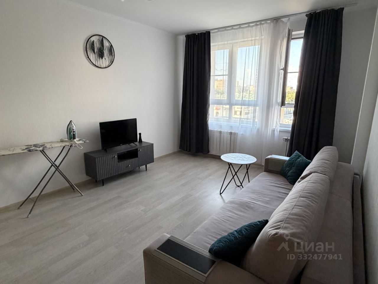 1-комнатная квартира, 40,2 м²