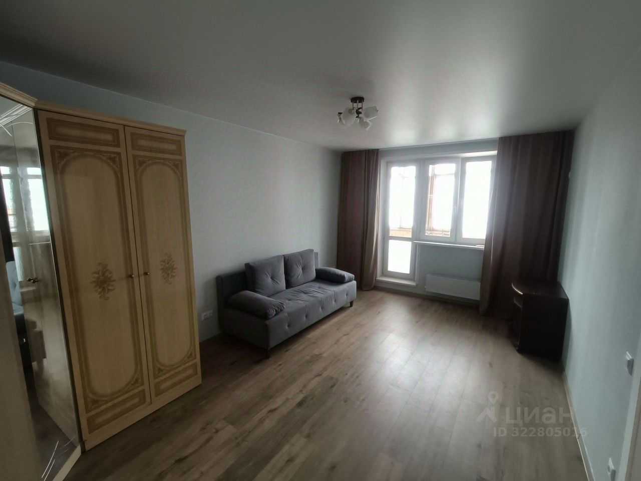 1-комнатная квартира, 40 м² — фотография 3