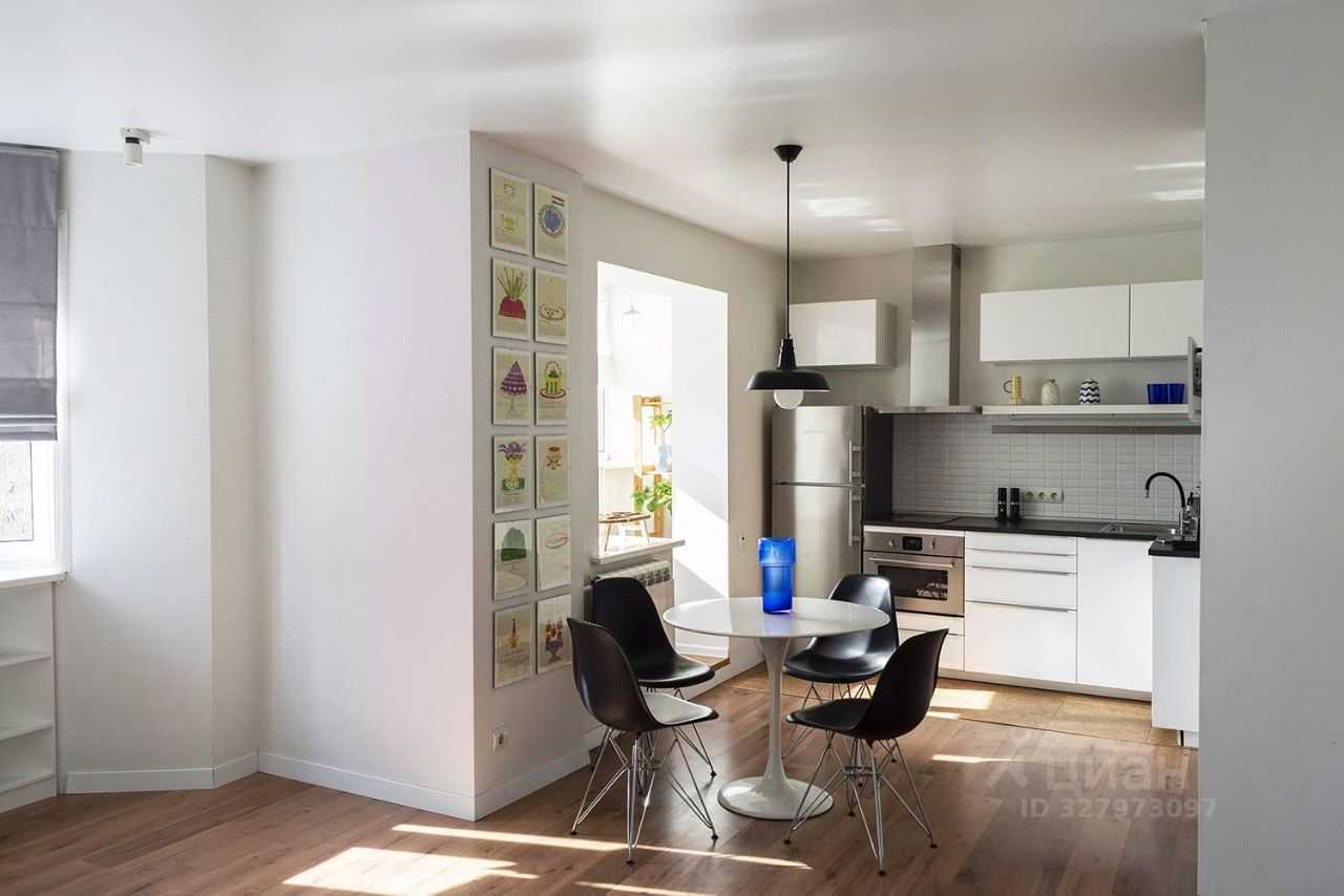 2-комнатная квартира, 63 м² — фотография 3