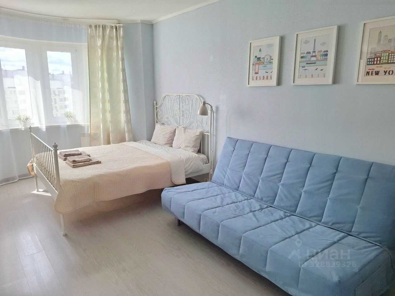 1-комнатная квартира, 39 м² — фотография 2