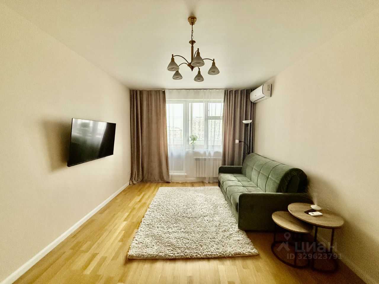 1-комнатная квартира, 40 м²