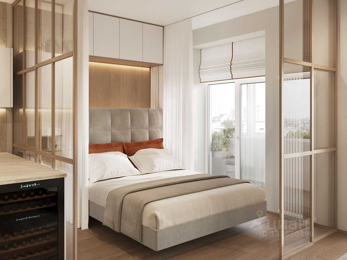 1-комнатная квартира, 56 м² — фотография 2