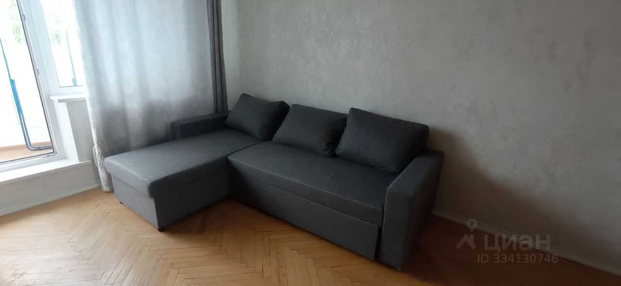 1-комнатная квартира, 33,4 м²