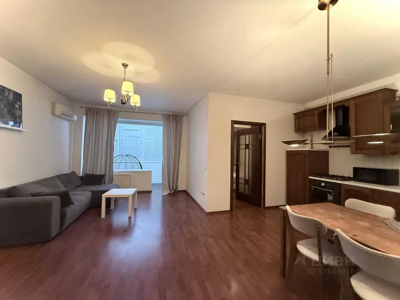 1-комнатная квартира, 46,8 м²