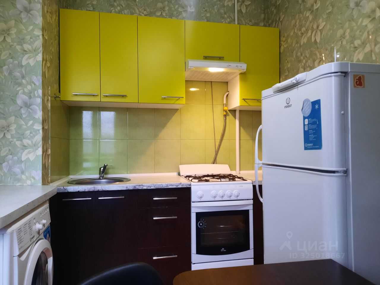 1-комнатная квартира, 45 м²