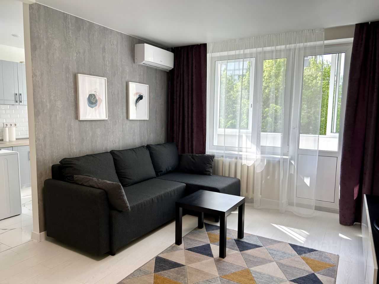 1-комнатная квартира, 31,5 м²