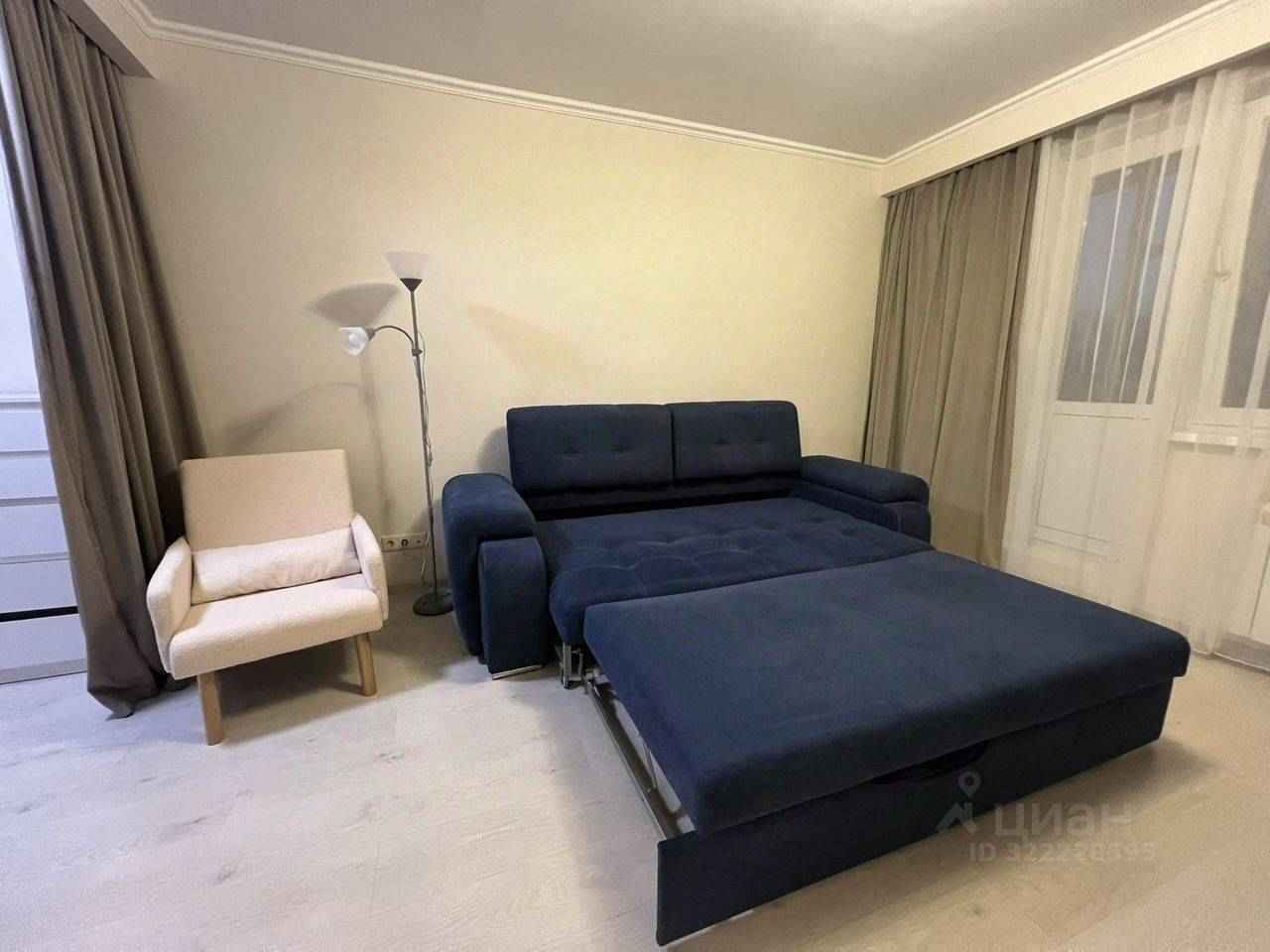 1-комнатная квартира, 41 м² — фотография 2