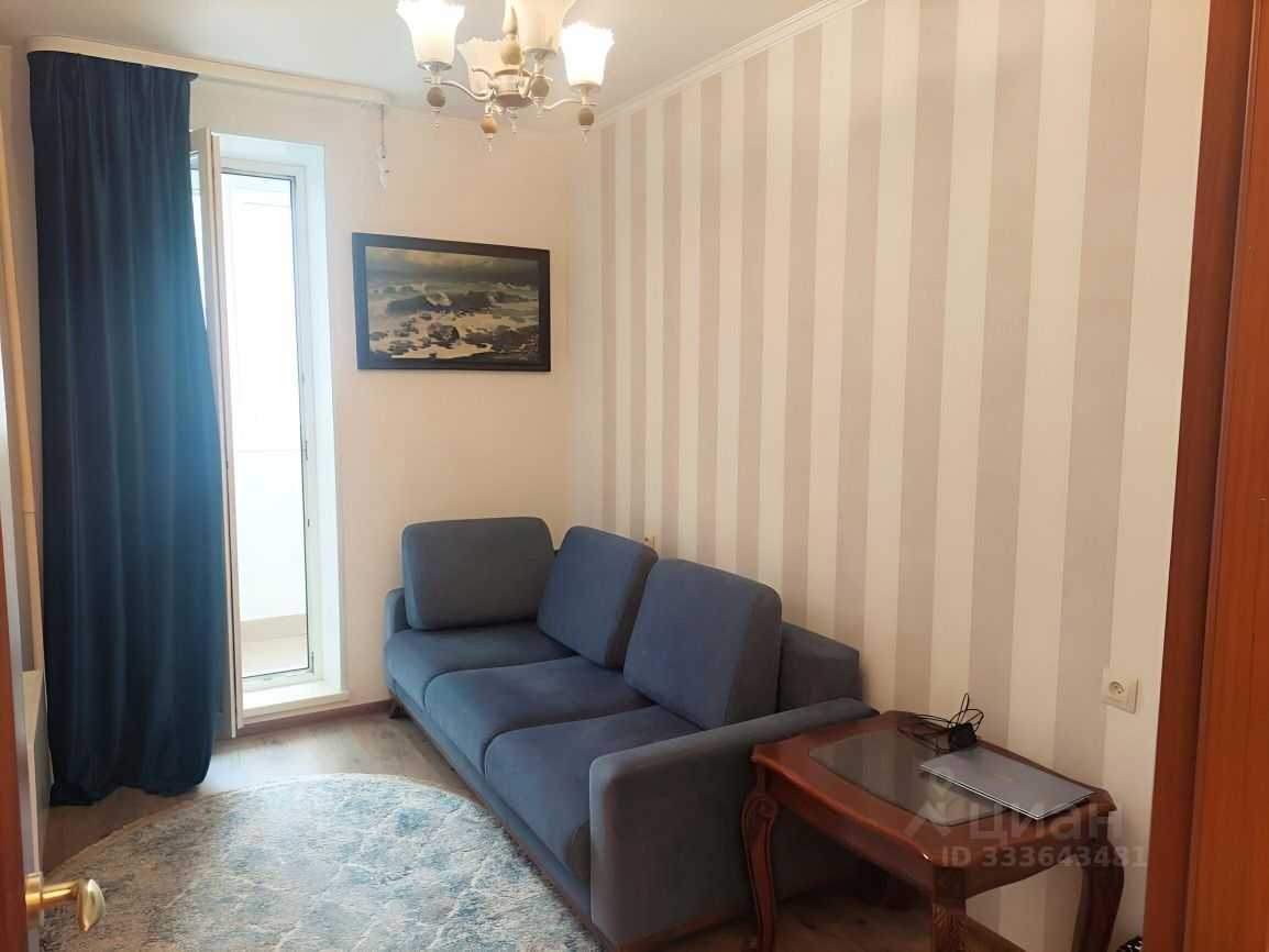 1-комнатная квартира, 49 м²