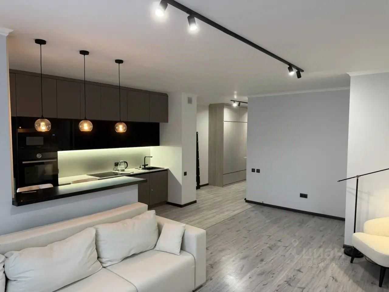 1-комнатная квартира, 45,3 м²