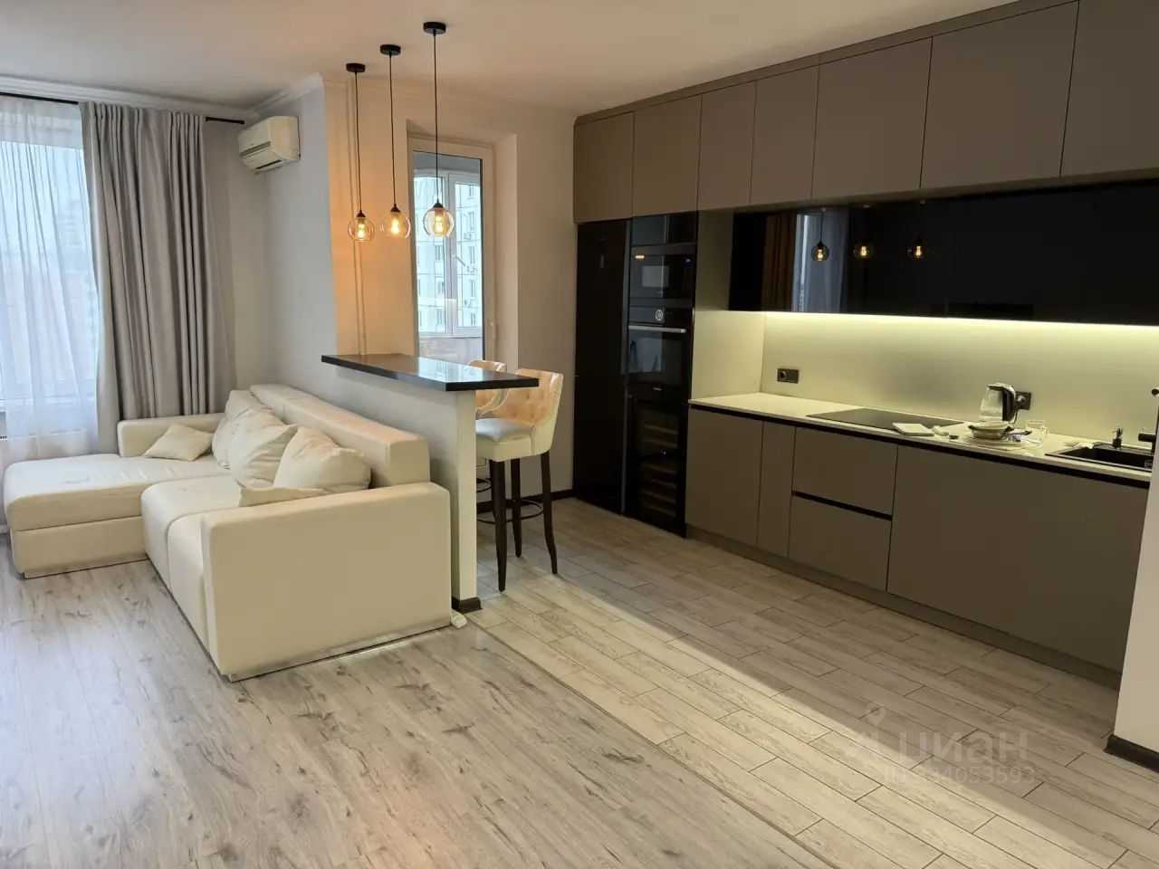 1-комнатная квартира, 45,3 м² — фотография 3