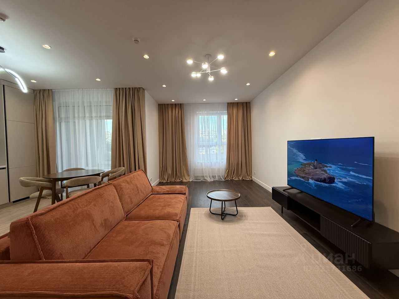 3-комнатная квартира, 98 м² — фотография 2
