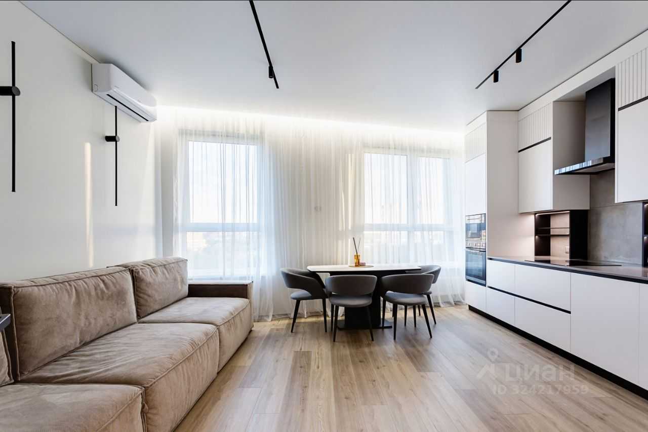 3-комнатная квартира, 74 м²