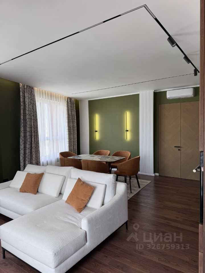 3-комнатная квартира, 97,6 м² — фотография 2