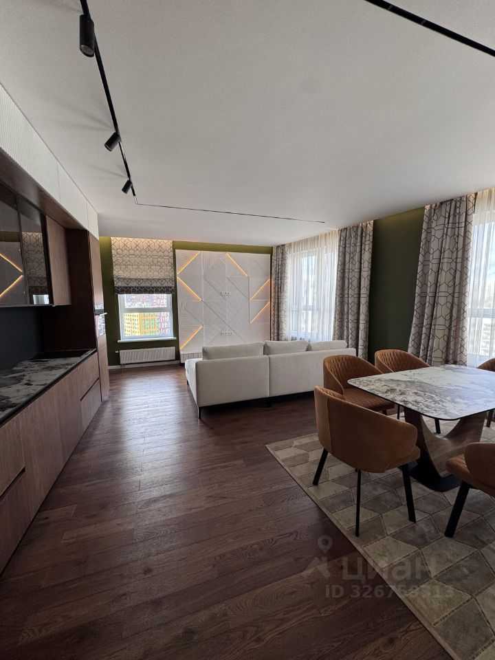 3-комнатная квартира, 97,6 м²