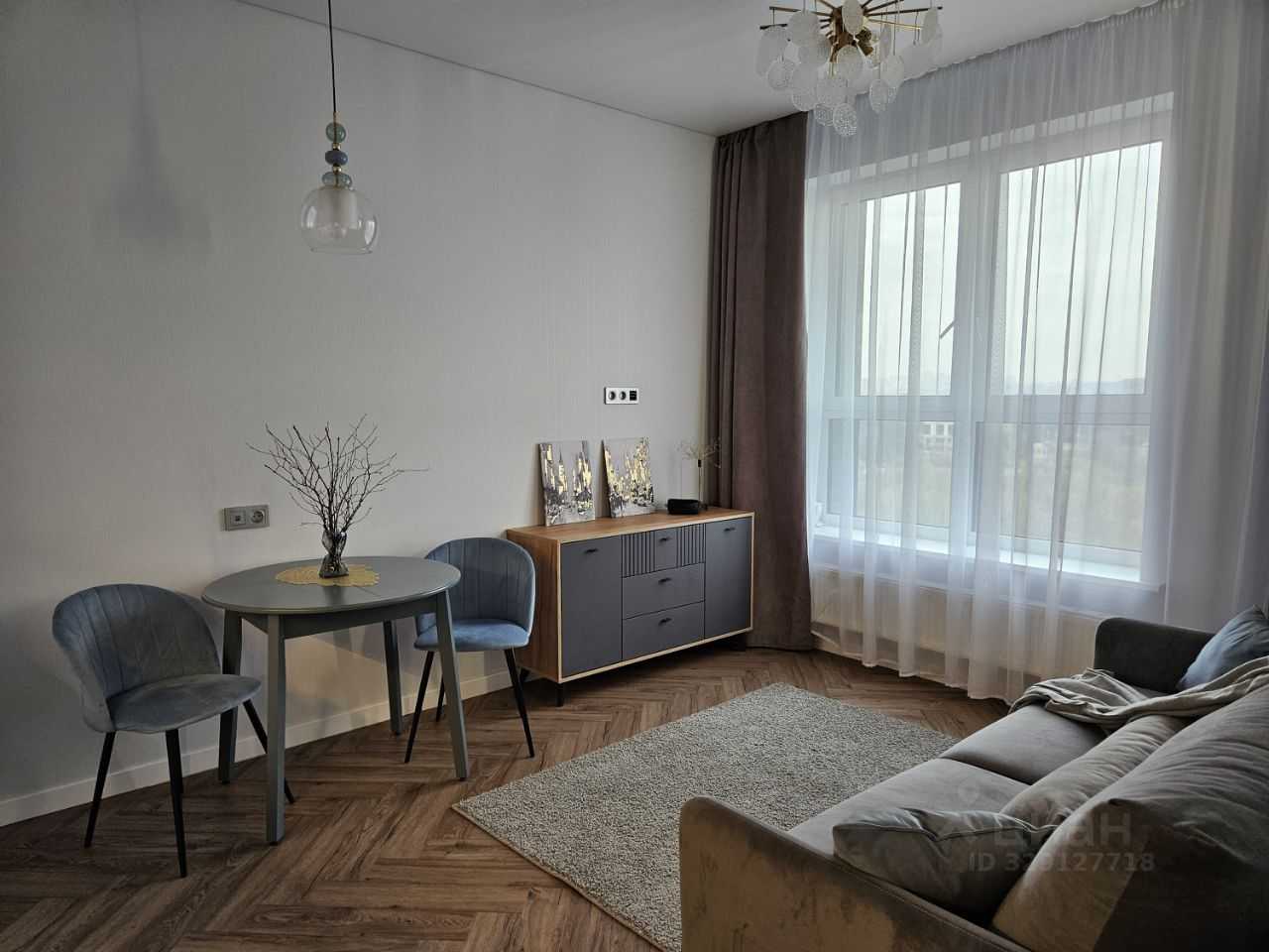 2-комнатная квартира, 39,7 м²