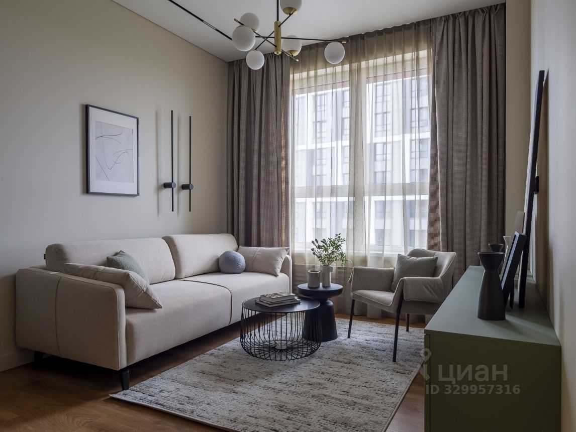 3-комнатная квартира, 58,8 м² — фотография 2