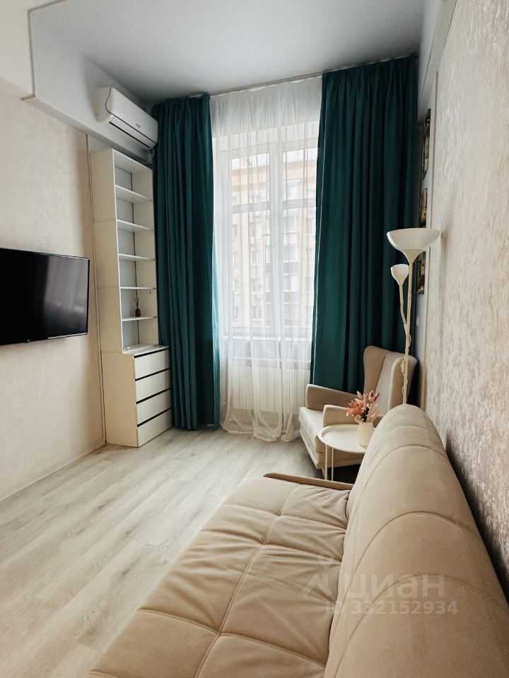 1-комнатная квартира, 32 м² — фотография 2