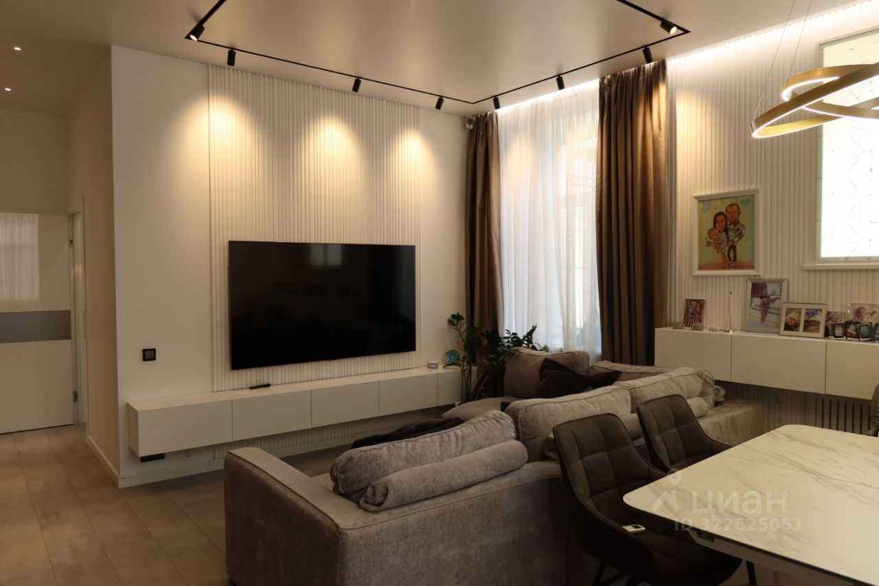 3-комнатная квартира, 100 м²