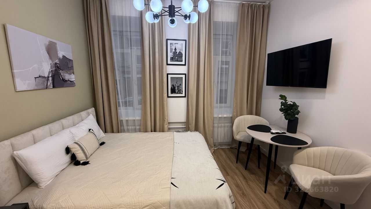 1-комнатная квартира, 17 м²