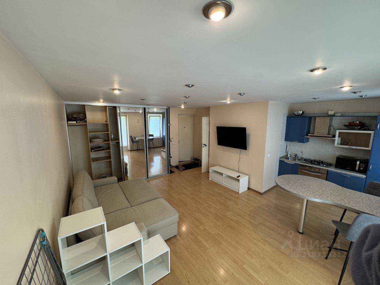1-комнатная квартира, 40 м²