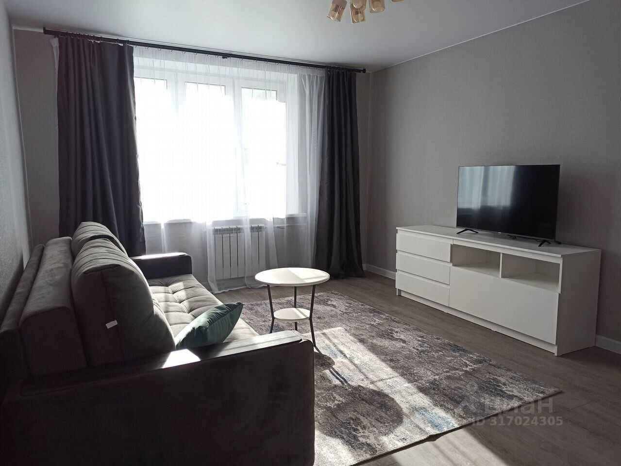 1-комнатная квартира, 38 м² — фотография 2