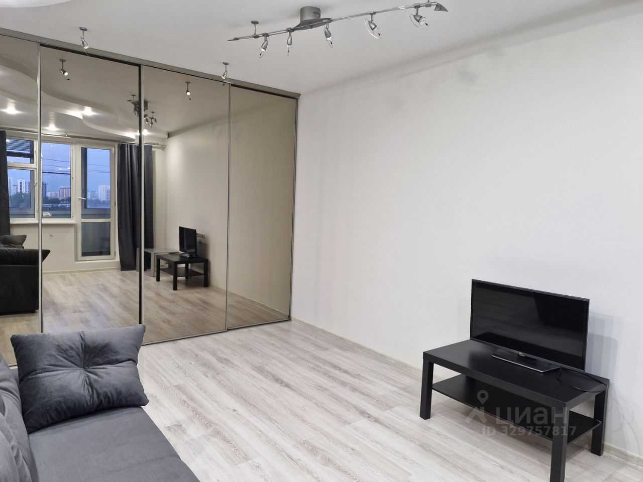1-комнатная квартира, 38,1 м² — фотография 2