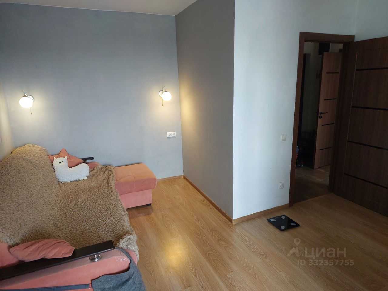 1-комнатная квартира, 39 м² — фотография 3