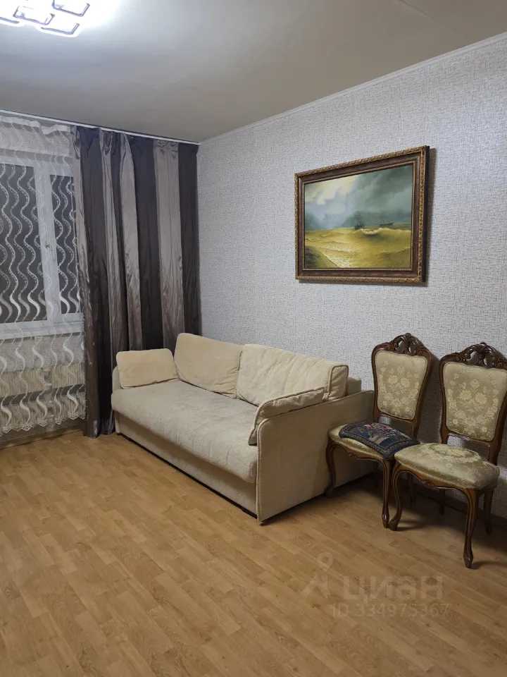 1-комнатная квартира, 40 м²