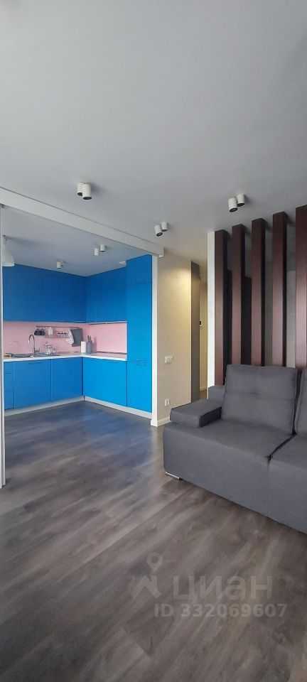 1-комнатная квартира, 35 м²