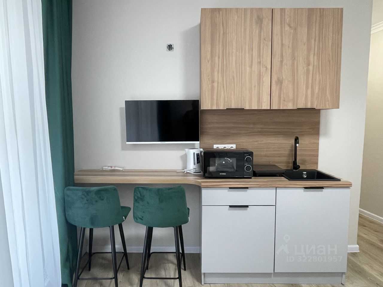 1-комнатная квартира, 25 м²