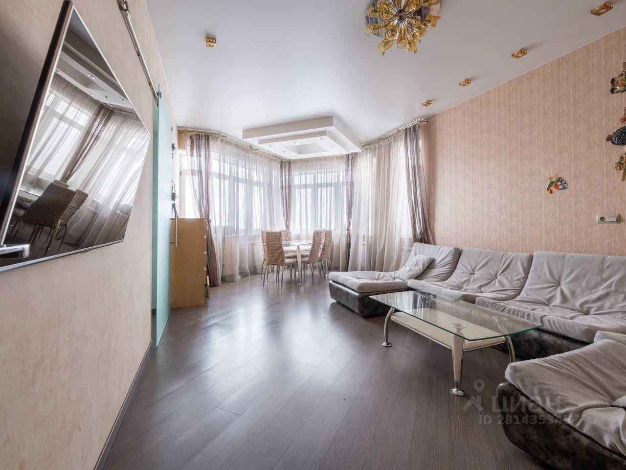 5-комнатная квартира, 145 м²