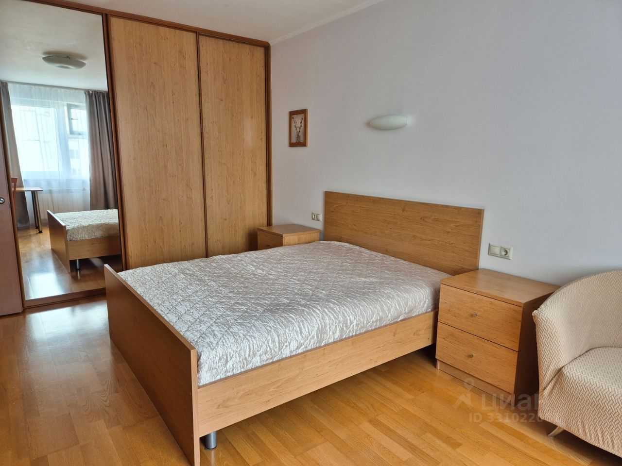 1-комнатная квартира, 38,3 м²