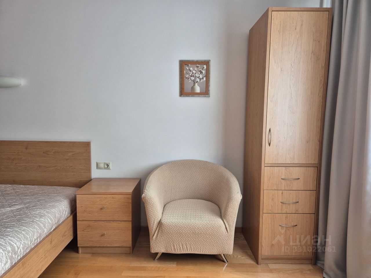 1-комнатная квартира, 38,3 м² — фотография 3