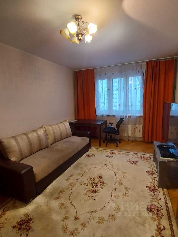1-комнатная квартира, 38 м²