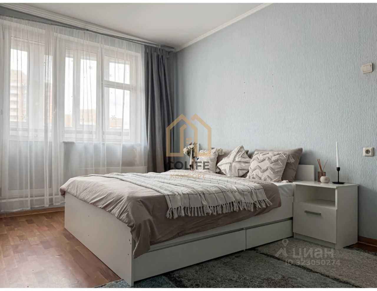 1-комнатная квартира, 37,8 м²