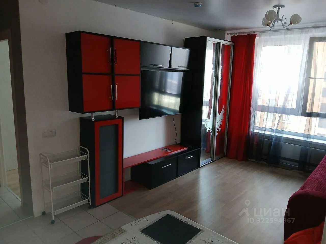 1-комнатная квартира, 42 м² — фотография 2