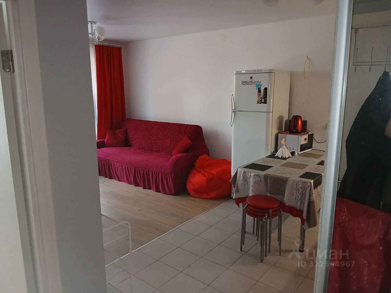 1-комнатная квартира, 42 м²
