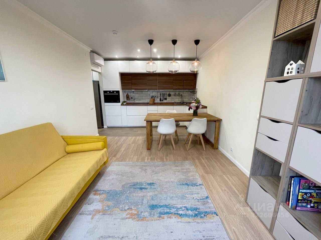 3-комнатная квартира, 92 м²