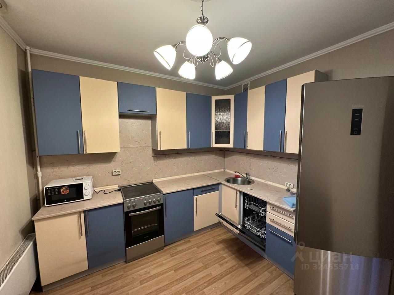 2-комнатная квартира, 57,6 м²