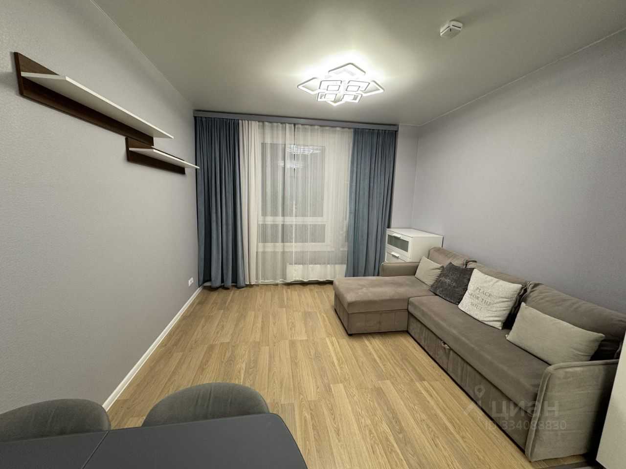 1-комнатная квартира, 40,3 м²