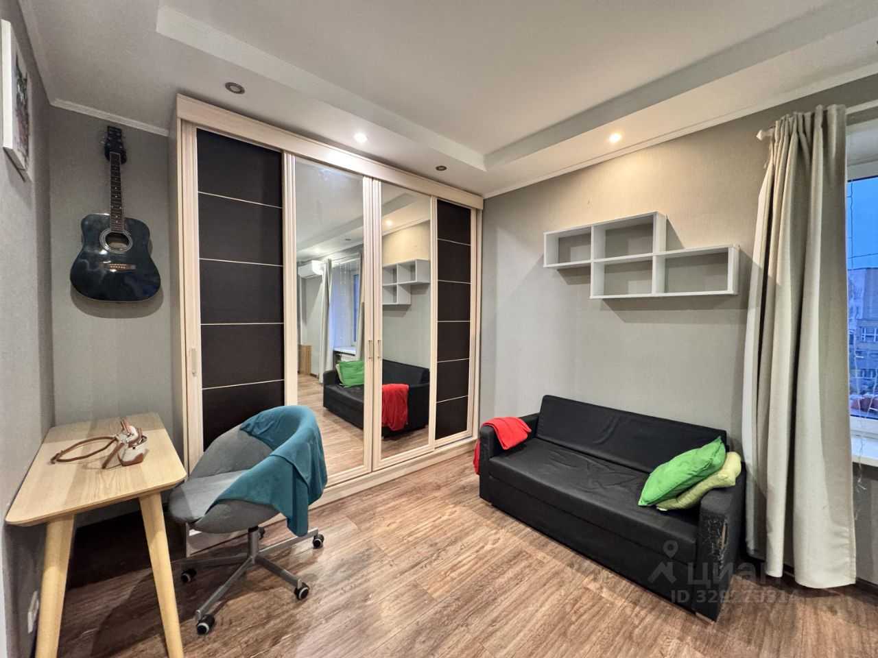 1-комнатная квартира, 33 м²